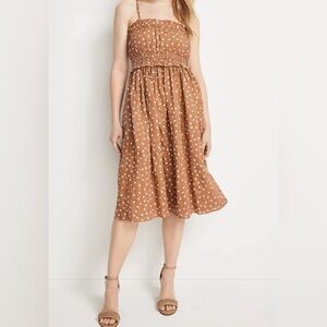 Maurice’s Smocked Polka Dot Dress